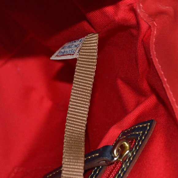 Dooney & Bourke Navy Florentine Small Satchel Purse Bag Fab Condition - Picture 10 of 10